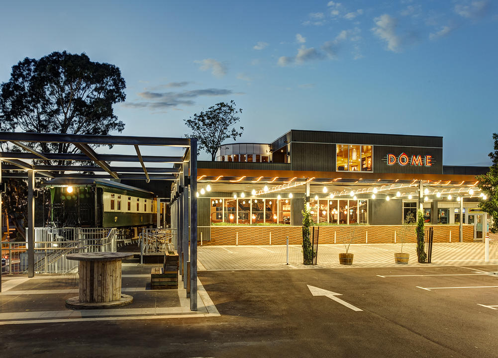 Dome Bassendean Exterior Cafe view 4